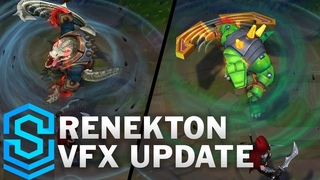 Renekton Visual Effect Update - All Skins Comparison | League Of Legends