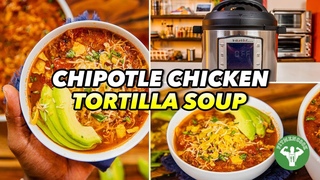 Instant Pot Low-Carb Chipotle Chicken Tortilla Soup
