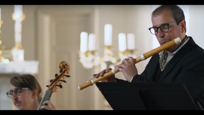 Sonata for Flute, Viola da Gamba Cembalo TWV