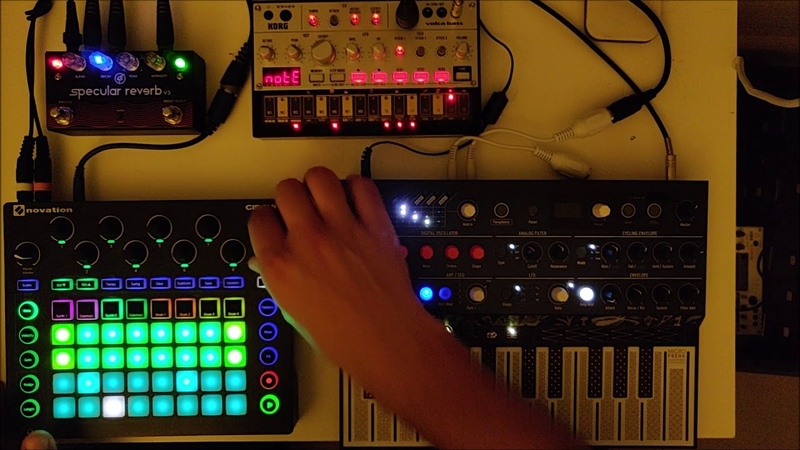 Volcaniced in the Mix, , Volca Bass, Mikro Freak,