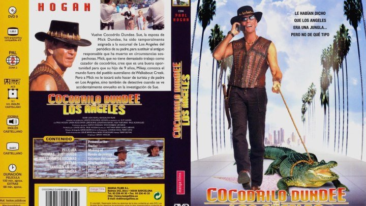 Cocodrilo Dundee en Los Ángeles