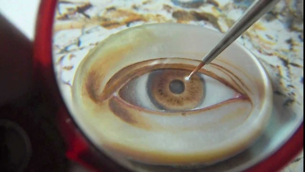 Eyes on Mother of Pearl by Gregory