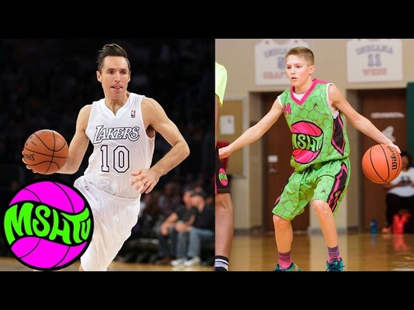 Steve Nash Jr aka Luke Brown 8th Grader DROPS DIMES at MSHTV Camp Class of