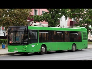 Экстрим|МОЛОДЕЧНО. Поездка на автобусе МАЗ , Г/№ AI 7975-5, маршрут №4 ()