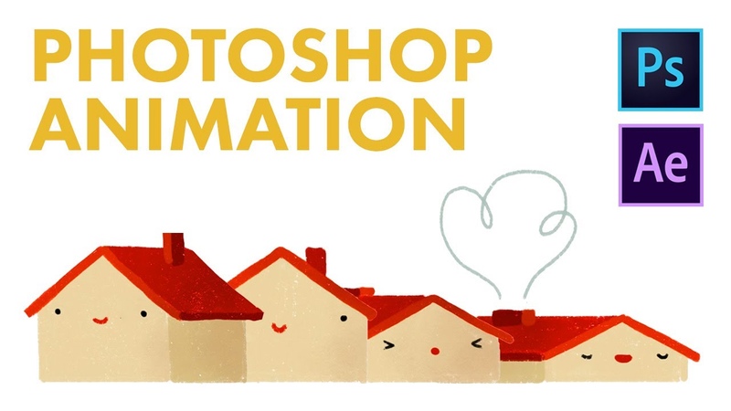Animation in Photoshop Furry Little Peach, Animating Great Artists ep