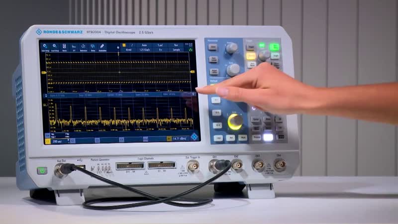 Обзор функций и возможностей осциллографов Rohde Schwarz RTB2004 и