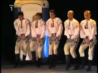 This is the way the Irish dance have started