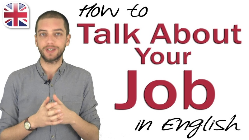 Talking About Your Job in English Spoken English