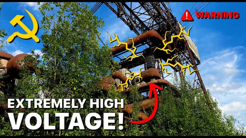 FORGOTTEN SCIENCE of the USSR: ABANDONED High Voltage Test Site in St Petersburg URBAN