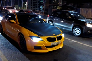 Lumma CLR600 GT orange/black (tuned BMW 6 Series) - acceleration