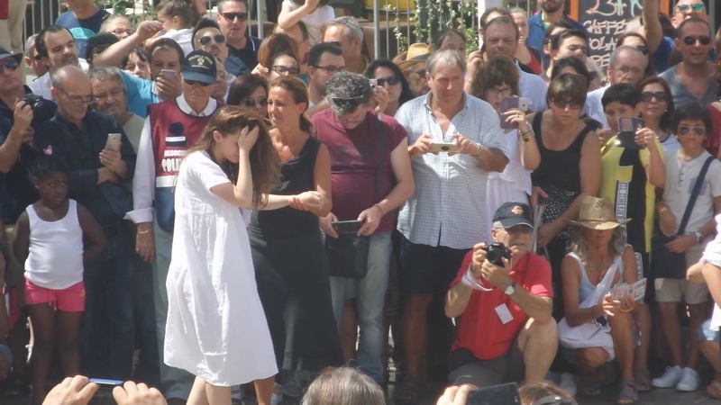 Tarantate a Galatina durante la festa di San Pietro e