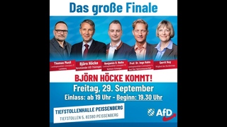 AfD Bayern LIVE aus Peissenberg. Mit Prof. Dr. Ingo Hahn, Benjamin Nolte und Bjrn Hcke.