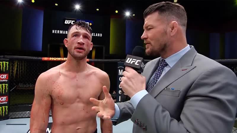Julian Erosa Octagon Interview, UFC Vegas