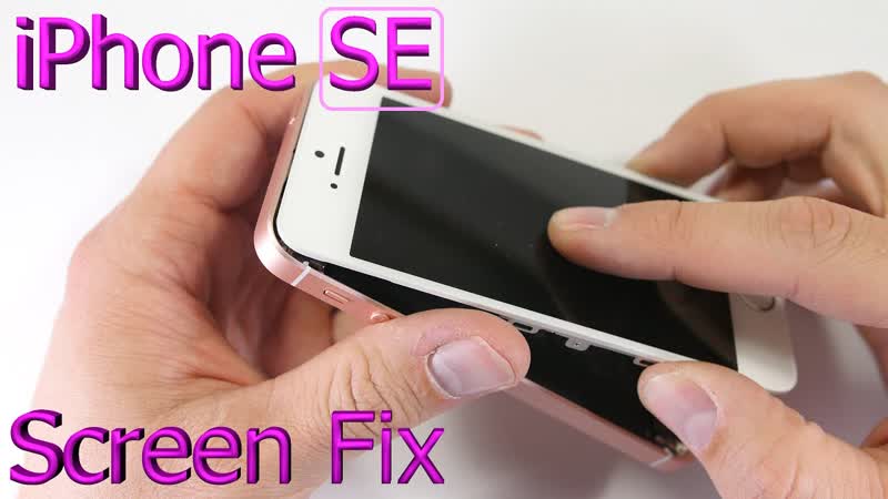 i Phone SE Screen Replacement in 4 minutes