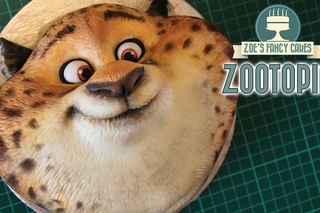 Zootopia cake officer clawhauser zootropolis