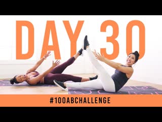 Day 30: 100 Single-Legged Jackknives! | #100AbChallenge w/ Jeanette Jenkins