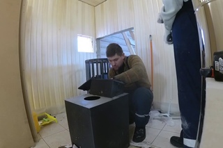 Сборка и Установка банной печи Везувий