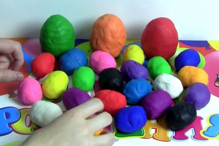 PLAY DOH SURPRISE EGGS FOR KIDS