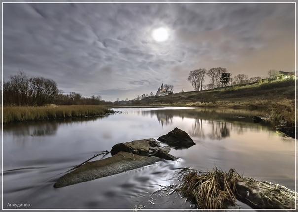лунная ночь в отрадном. луна река. александр кремер лунная ночь. лунная ночь отрадное. лунная ночь тарасовка.