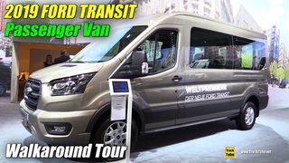 2019 Ford Transit Passenger Van - Exterior Interior Walkaround - 2018 IAA Hannover