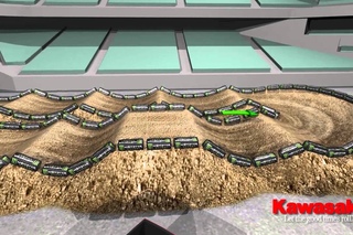 Supercross LIVE! 2014 - Phoenix 1/11/14 - Monster Energy Supercross Animated Track Map
