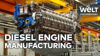 MTU's Mega Diesel Journey: Precision and Power Unleashed | WELT Documentary