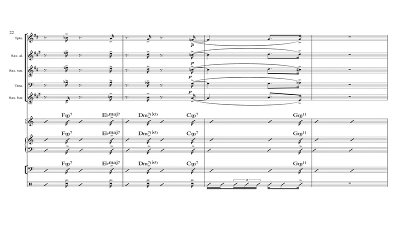 CHORIM ( Romeu Barillari); arranjo para small band ( Romeu