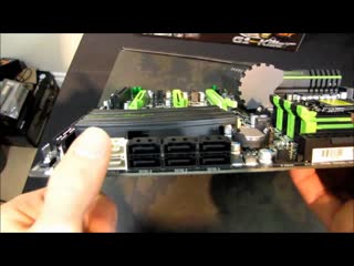Gigabyte  X58 Gaming Motherboard Unboxing & First Look Linus Tech Tips