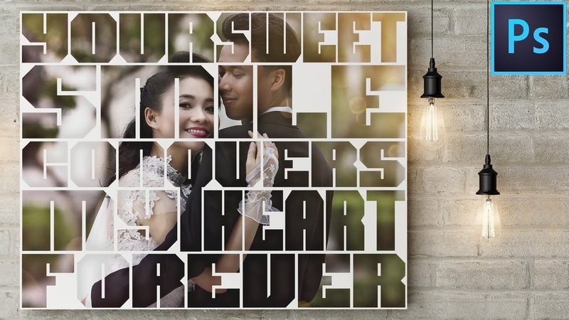 Typo Frame Art, Photoshop