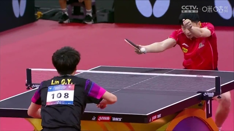 Ma Long vs Lin Gaoyuan, MS QF, 2023 Asian