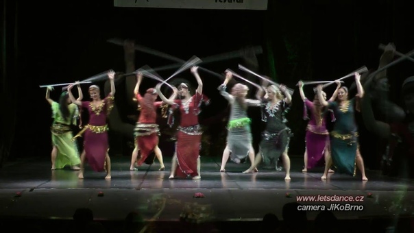 Lets Dance 2014 Gala Oriental Top Czech Bellydance