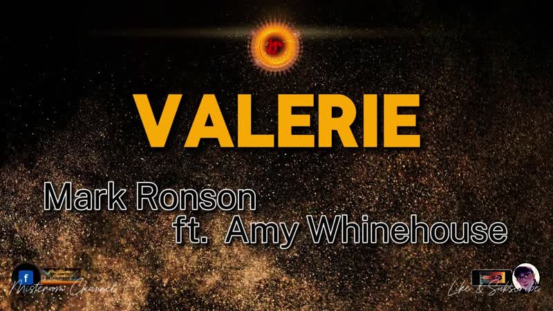 Mark Ronson ft. Amy Whinehouse Valerie ( KARAOKE