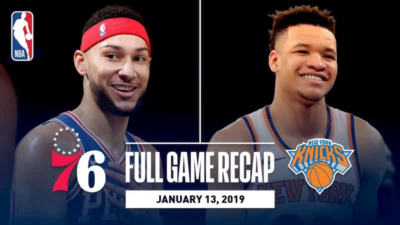 Full Game Recap: 76ers vs Knicks, Ben Simmons Records First 20 20